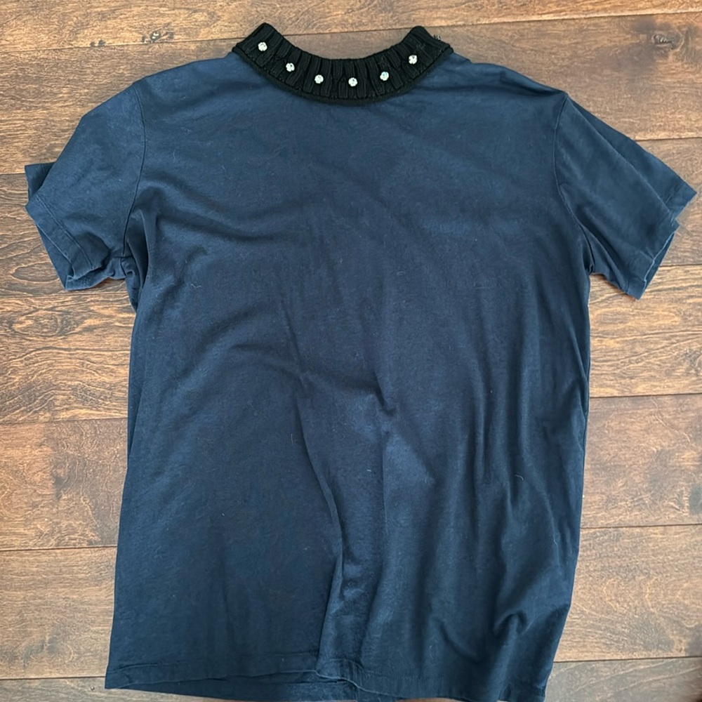 Dorothee Schumacher tshirt with embellished collar